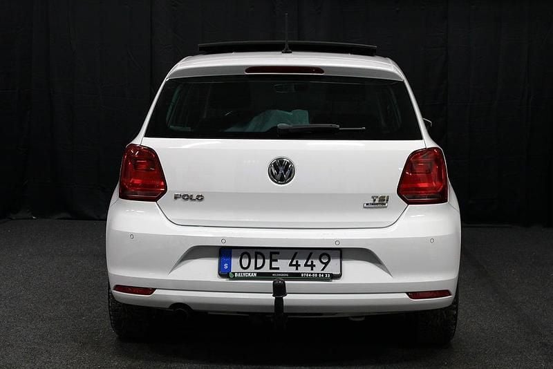 Begagnad VW Polo 90 HK (66 kW) 2016 Vit Halvkombi