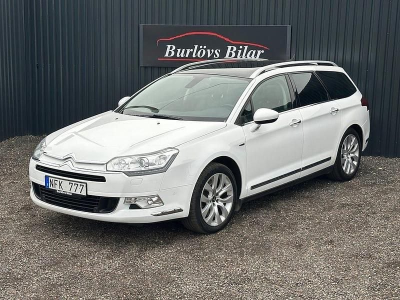 Vit Begagnad 2012 Citroën C5 Kombi | 58 800 kr (Marknadspris) - Bild 1/4