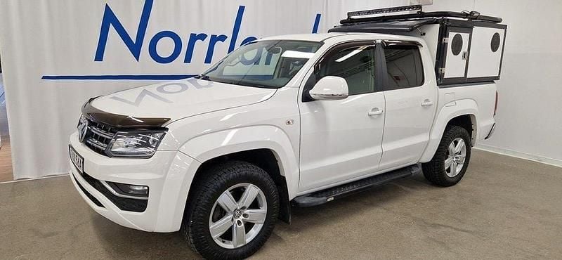 Vit Begagnad 2019 VW Amarok Highline Pickup | 319 000 kr (Dyr) - Bild 1/4