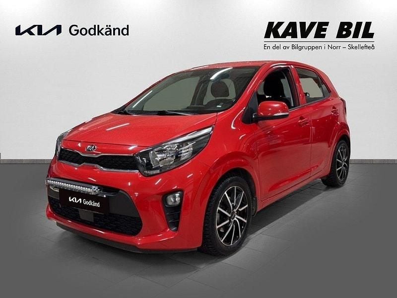 Röd Begagnad 2017 Kia Picanto Advance Halvkombi | 119 900 kr (Marknadspris) - Bild 1/4