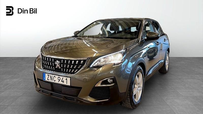 Begagnad Peugeot 3008 131 HK (96 kW) 2018 Brun SUV