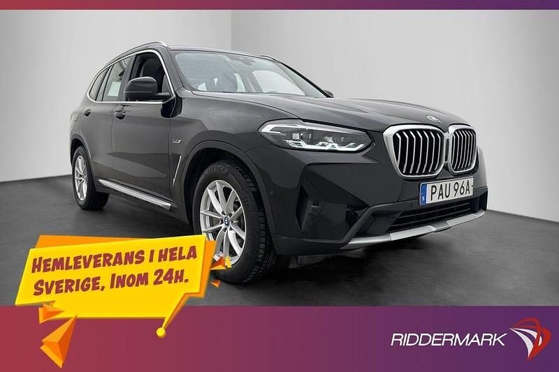 Svart Begagnad 2022 BMW X3 SUV | 394 800 kr - Bild 1/3