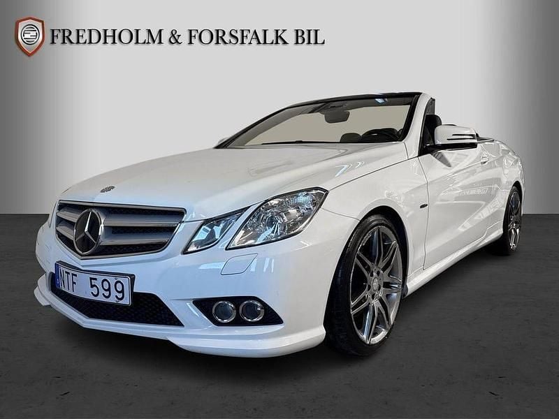 Begagnad Mercedes E220 AMG 170 HK (125 kW) 2011 Vit Cab