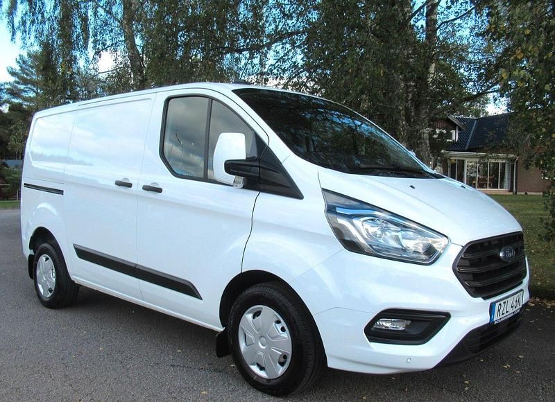 Vit Begagnad 2022 Ford Transit Custom Van | 258 750 kr (Dyr) - Bild 1/4