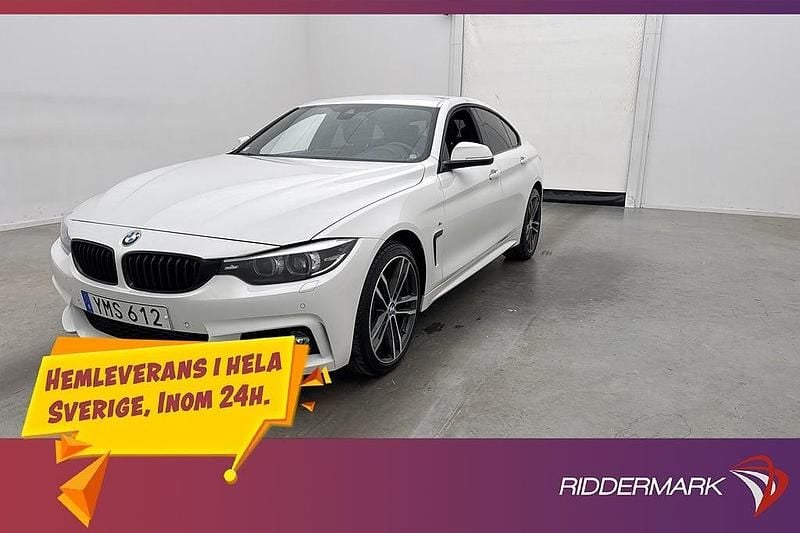Vit Begagnad 2017 BMW 420 M Sport Halvkombi | 249 800 kr - Bild 1/3