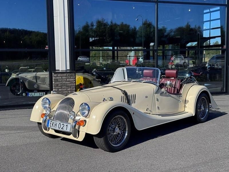 Vit Begagnad 2008 Morgan Roadster Cab | 499 000 kr - Bild 1/4