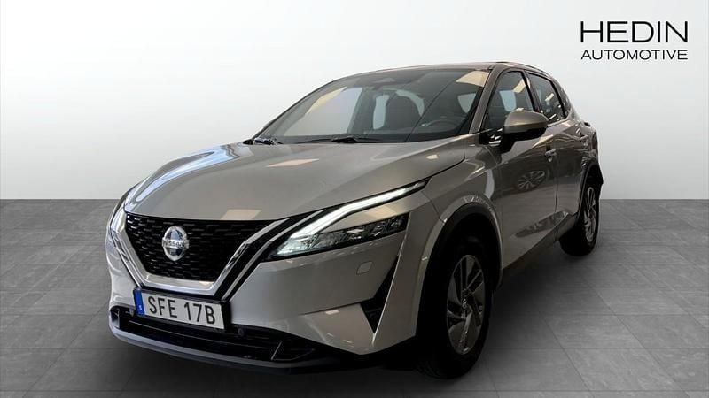 Silver Begagnad 2022 Nissan Qashqai Acenta SUV | 234 800 kr (Bra pris) - Bild 1/4