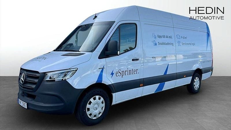 Vit (white) Ny 2024 Mercedes E-Sprinter Van | 874 875 kr (Superpris) - Bild 1/4