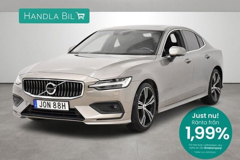 Grå Begagnad 2019 Volvo S60 Inscription Sedan | 319 900 kr (Lite dyr) - Bild 1/3