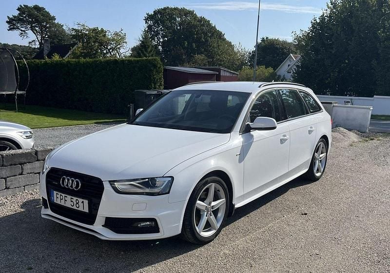 Vit Begagnad 2015 Audi A4 Kombi | 120 000 kr (Marknadspris) - Bild 1/1