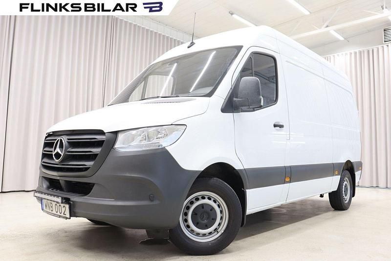 Vit Begagnad 2019 Mercedes Sprinter Van | 289 900 kr (Bra pris) - Bild 1/4