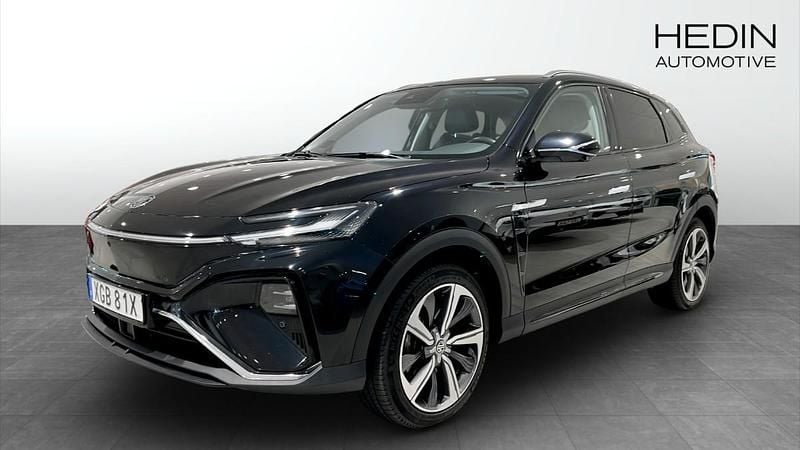 Svart (black) Begagnad 2022 MG Marvel R Performance SUV | 289 900 kr (Superpris) - Bild 1/4