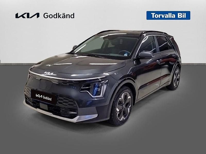 Grå Begagnad 2022 Kia e-Niro Advance SUV | 329 900 kr (Dyr) - Bild 1/3