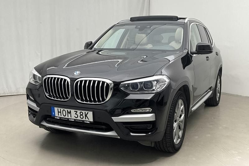 Svart Begagnad 2019 BMW X3 xLine SUV | 345 000 kr (Bra pris) - Bild 1/4