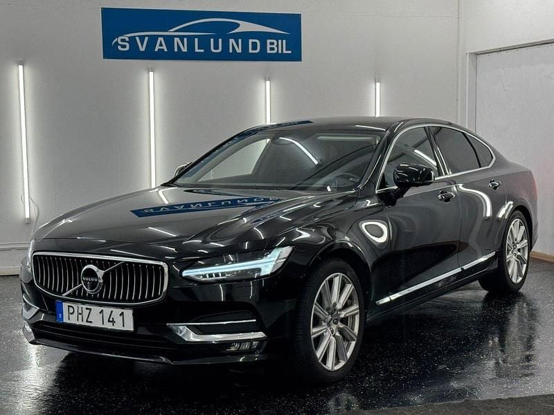 Svart Begagnad 2017 Volvo S90 Inscription Sedan | 239 800 kr (Marknadspris) - Bild 1/4