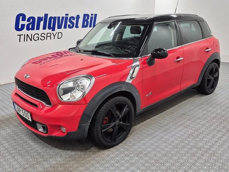 Begagnad Mini Cooper S Countryman 184 HK (135 kW) 2011 Röd SUV