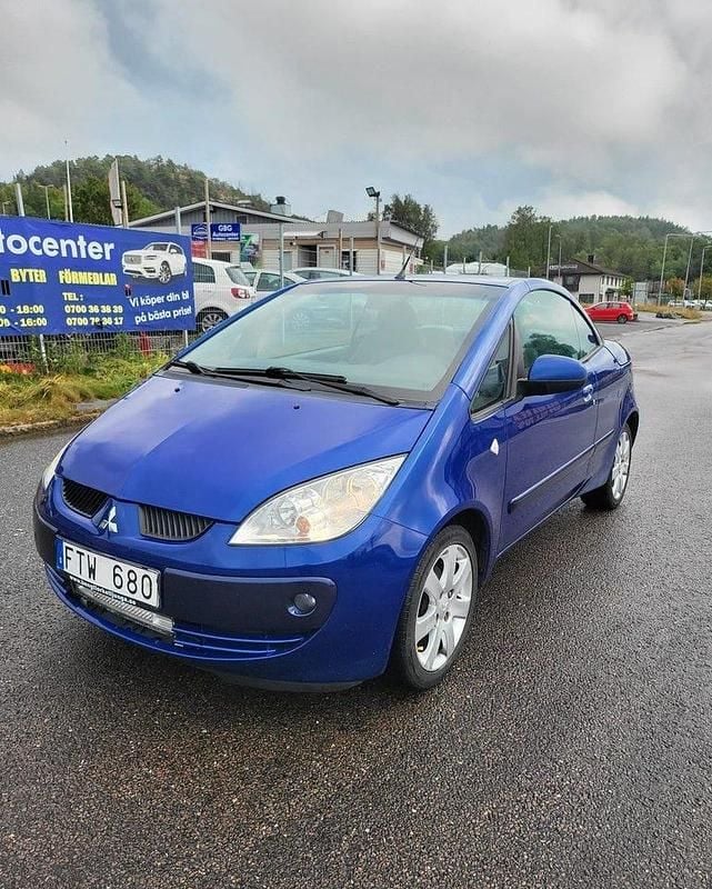 Begagnad Mitsubishi Colt 109 HK (80 kW) 2007 Blå Cab