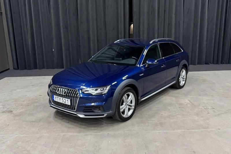 Blå Begagnad 2017 Audi A4 Allroad Kombi | 219 900 kr (Marknadspris) - Bild 1/4