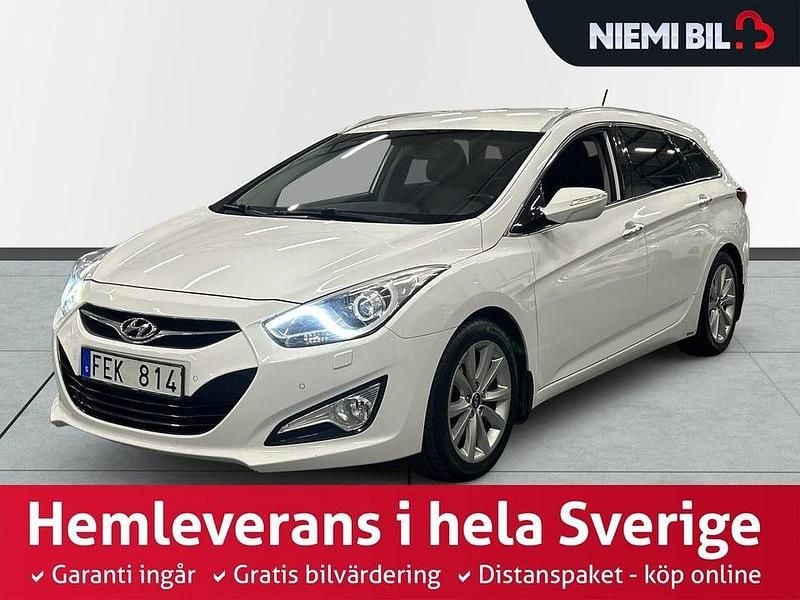 Vit Begagnad 2013 Hyundai i40 Kombi | 124 900 kr (Dyr) - Bild 1/3