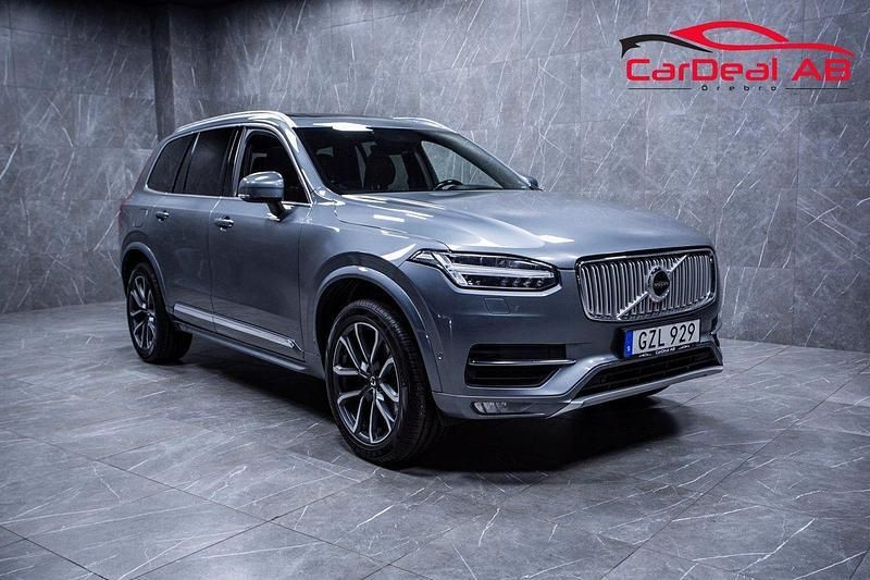Grå Begagnad 2015 Volvo XC90 Inscription SUV | 252 800 kr (Dyr) - Bild 1/4