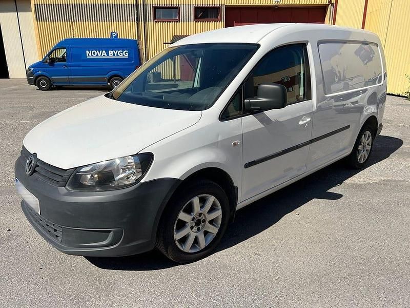 Vit Begagnad 2012 VW Caddy Maxi Minibuss | 1 000 kr - Bild 1/4