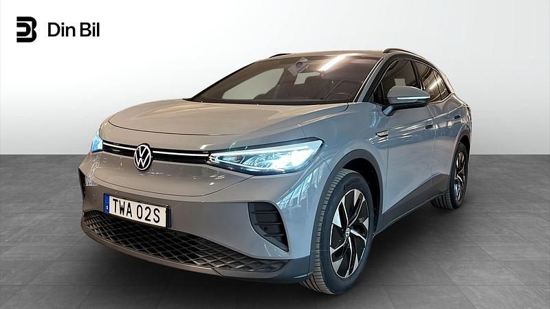 Grå Begagnad 2022 VW ID.4 Pro Performance SUV | 324 900 kr (Marknadspris) - Bild 1/4