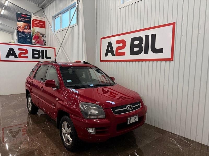 Röd Begagnad 2007 Kia Sportage SUV | 34 900 kr (Bra pris) - Bild 1/4