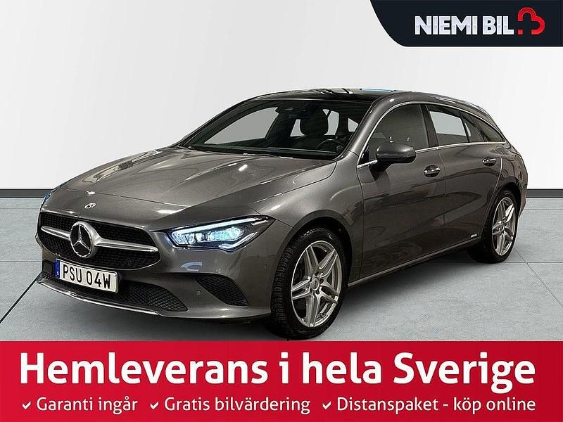 Mörkgrå Begagnad 2021 Mercedes CLA250e Shooting Brake Kombi | 299 900 kr (Bra pris) - Bild 1/3