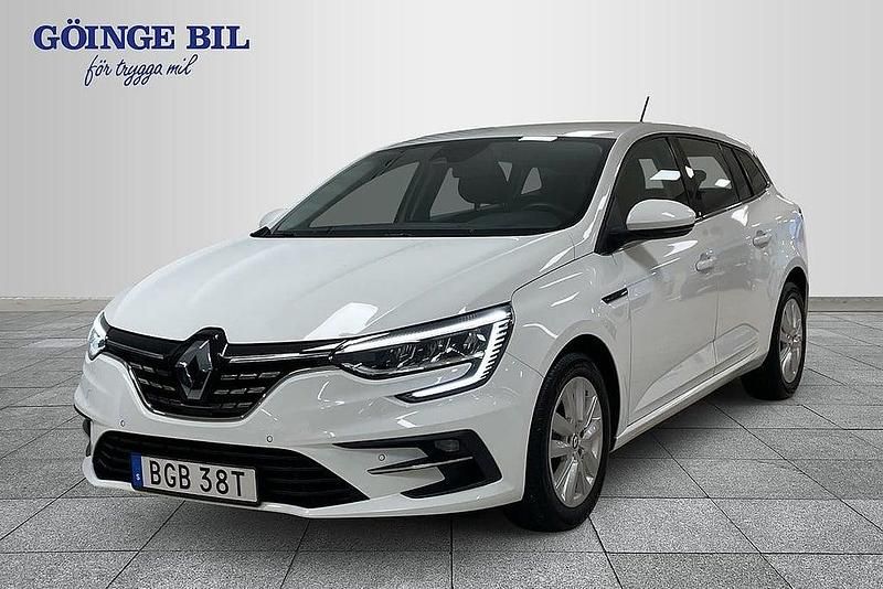 Vit Begagnad 2022 Renault Mégane GrandTour Equilibre Kombi | 189 900 kr (Marknadspris) - Bild 1/2