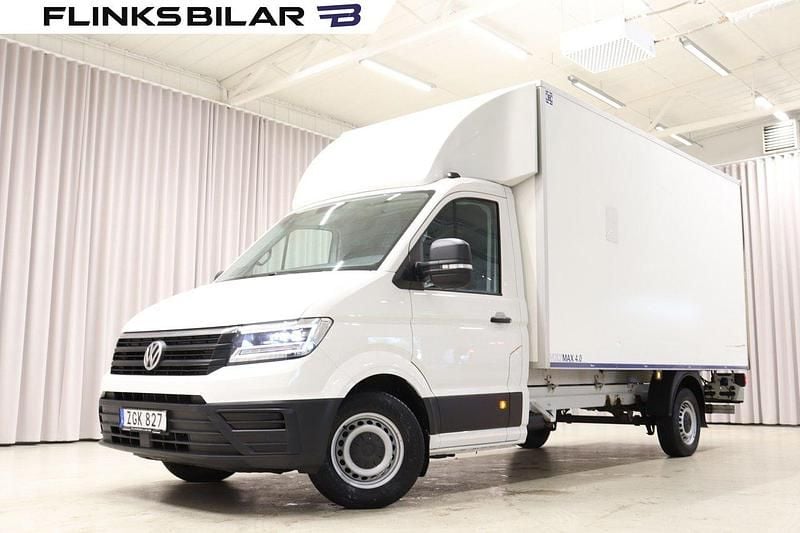 Vit Begagnad 2021 VW Crafter Van | 439 900 kr (Marknadspris) - Bild 1/4