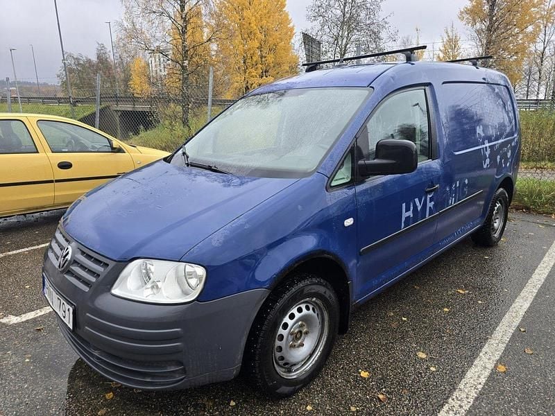 Blå Begagnad 2009 VW Caddy Maxi Minibuss | 43 000 kr (Marknadspris) - Bild 1/1