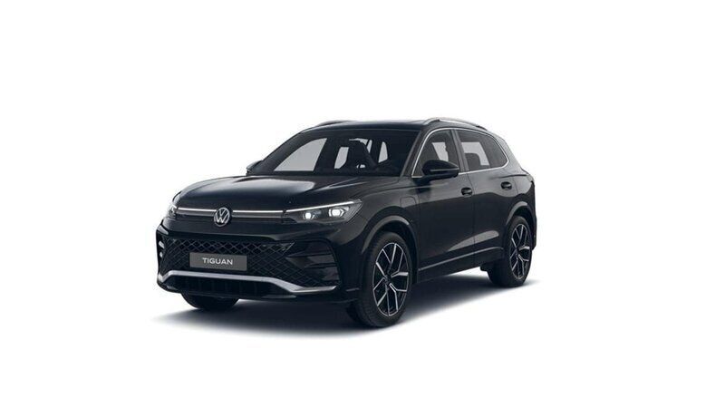 Svart Ny 2025 VW Tiguan R-line SUV | 619 000 kr (Lite dyr) - Bild 1/4