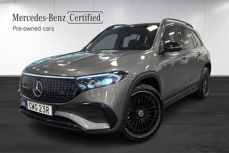 Mörkgrå Begagnad 2024 Mercedes EQB300 AMG SUV | 529 000 kr (Lite dyr) - Bild 1/4