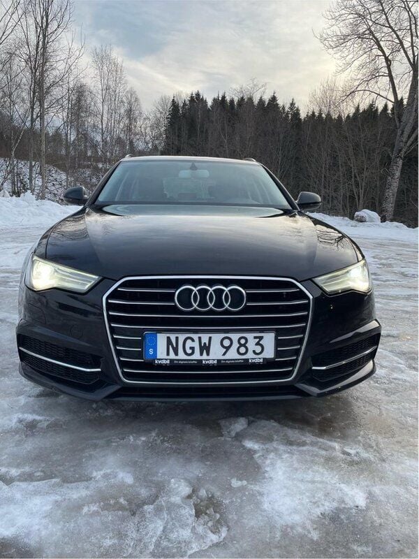 Svart Begagnad 2016 Audi A6 Ambition Kombi | 165 000 kr (Bra pris) - Bild 1/4