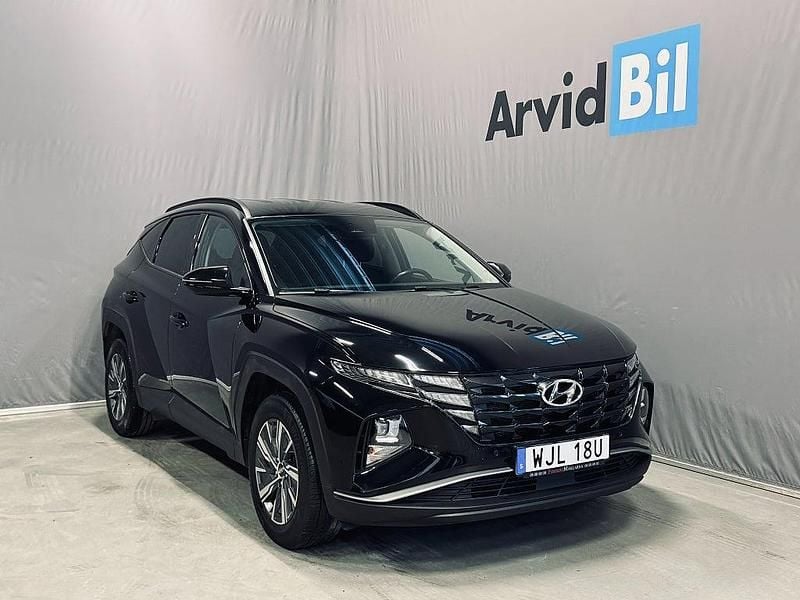Begagnad Hyundai Tucson Essential 230 HK (169 kW) 2021 Svart SUV