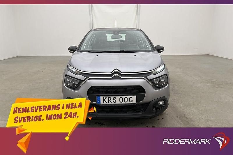 Begagnad Citroën C3 PureTech 110 HK (80 kW) 2022 Grå Halvkombi
