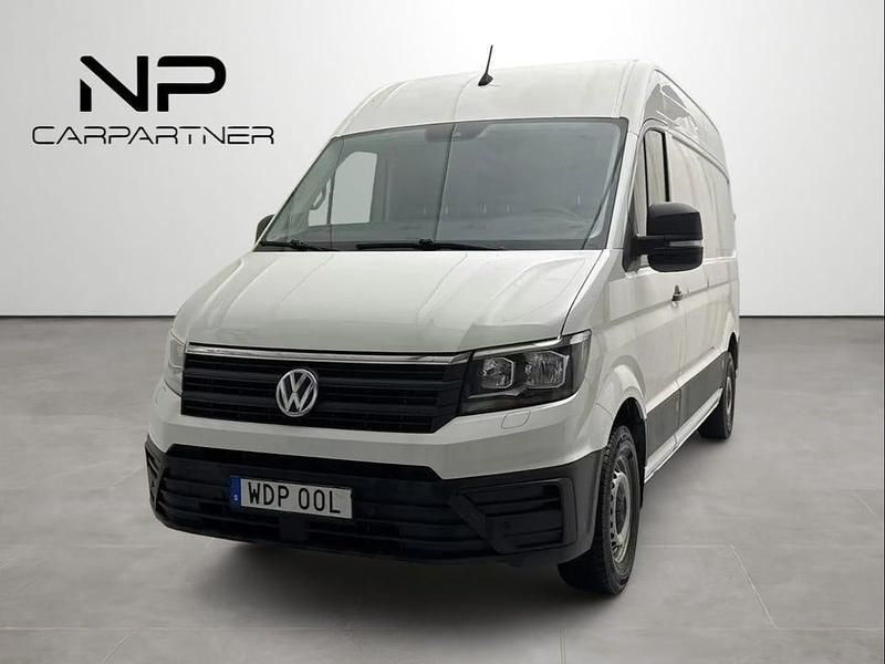 Vit Begagnad 2019 VW Crafter Van | 179 900 kr - Bild 1/4
