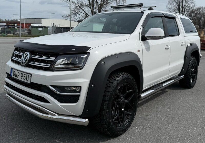 Vit Begagnad 2020 VW Amarok Pickup | 523 750 kr (Dyr) - Bild 1/4
