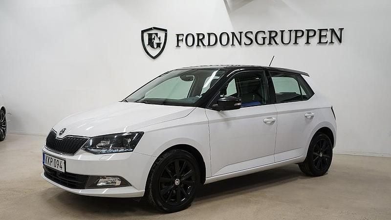 Begagnad Skoda Fabia Style 110 HK (80 kW) 2018 Vit Halvkombi