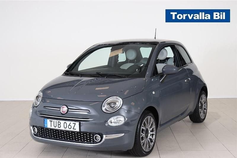 Grå Begagnad 2020 Fiat 500 Star Halvkombi | 157 900 kr - Bild 1/4