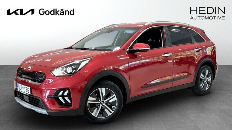 Röd (red) Begagnad 2021 Kia Niro Advance SUV | 250 000 kr - Bild 1/4