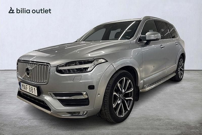 Begagnad Volvo XC90 Inscription 224 HK (164 kW) 2015 Silver SUV