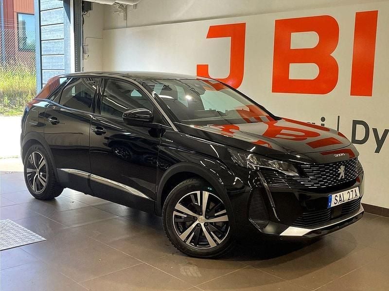 Svart Begagnad 2022 Peugeot 3008 Allure SUV | 289 900 kr (Marknadspris) - Bild 1/4