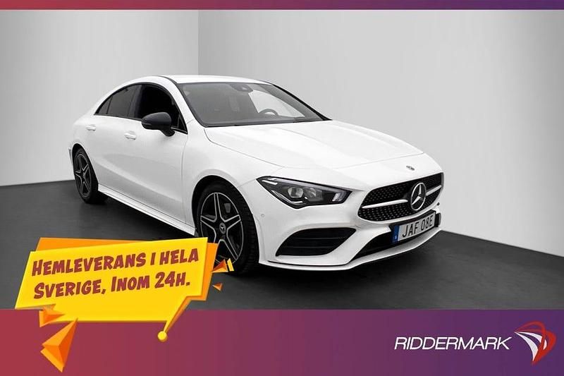 Vit Begagnad 2020 Mercedes 220 AMG Sportkupé | 329 900 kr - Bild 1/3