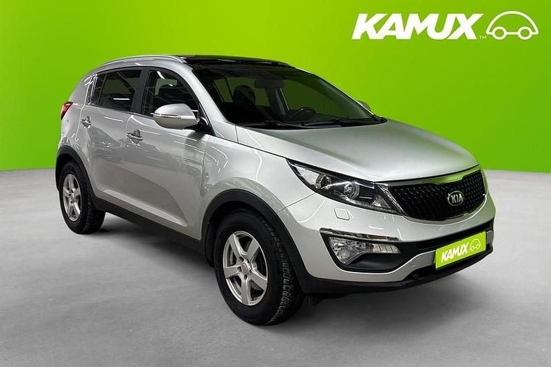 Silver/grå Begagnad 2014 Kia Sportage SUV | 108 900 kr (Lite dyr) - Bild 1/4