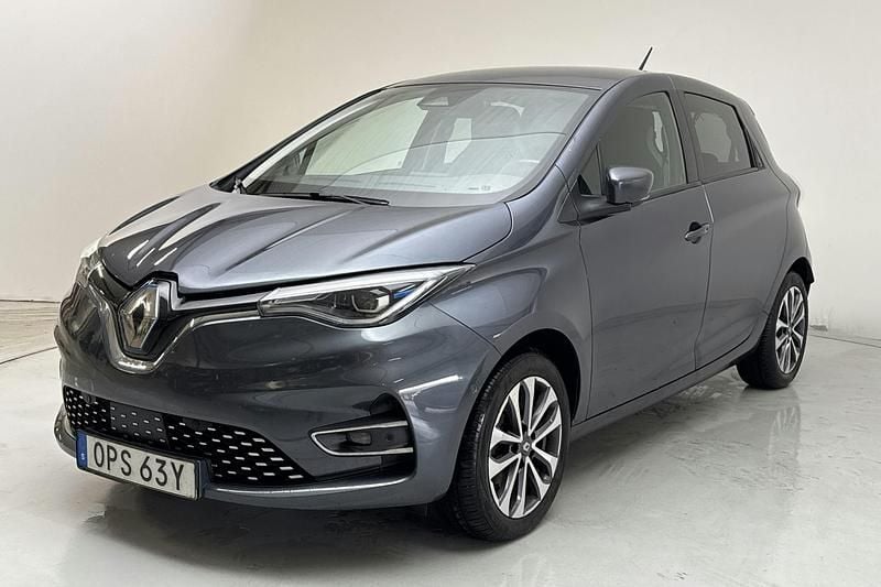 Grå Begagnad 2020 Renault Zoe Intens Halvkombi | 119 500 kr (Bra pris) - Bild 1/4