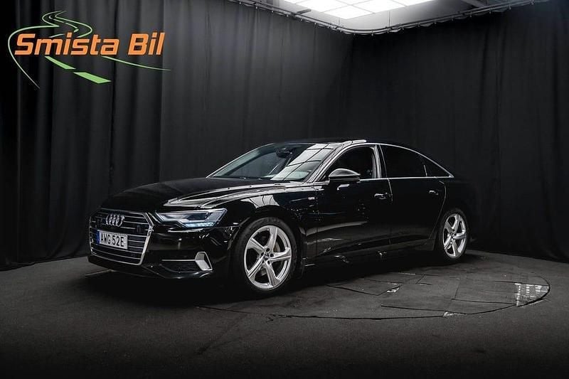 Svart Begagnad 2019 Audi A6 S-Line Sedan | 284 700 kr (Superpris) - Bild 1/3