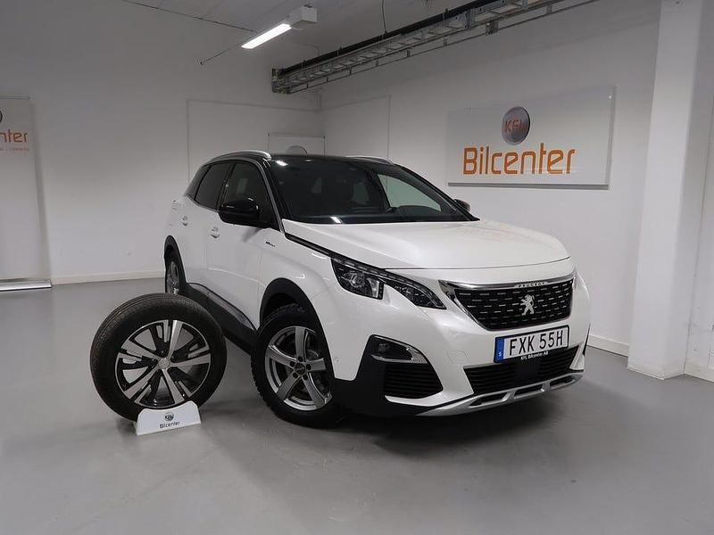 Vit Begagnad 2020 Peugeot 3008 GT SUV | 237 900 kr (Marknadspris) - Bild 1/3