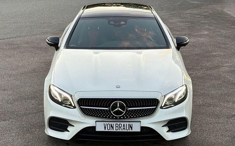 Begagnad Mercedes E400 334 HK (245 kW) 2017 Vit Sportkupé