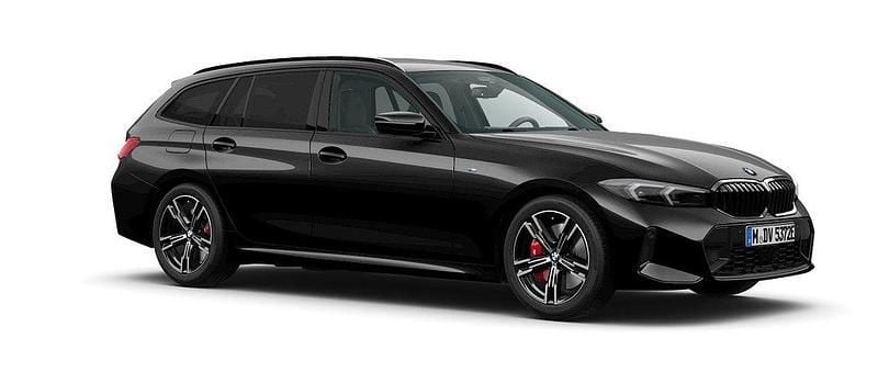 Svart Ny 2025 BMW 330e Comfort Edition Kombi | 704 000 kr (Dyr) - Bild 1/4